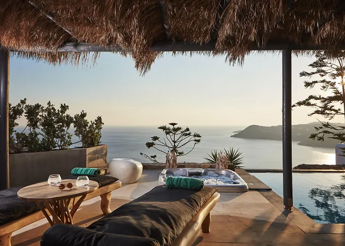 Semesteranläggning (resort) Myconian Utopia Relais & Chateaux Elia (Mykonos)