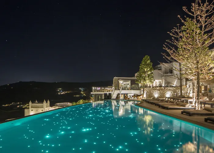 Semesteranläggning (resort) Myconian Utopia Relais & Chateaux Elia (Mykonos)